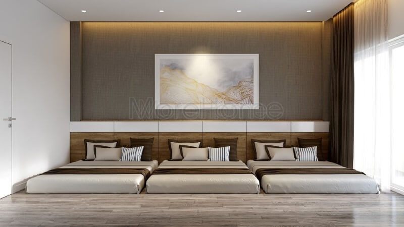 Sàn gỗ là sự lựa chọn cho mọi không gian phòng ngủ mang lại sự tinh tế và thẩm mỹ