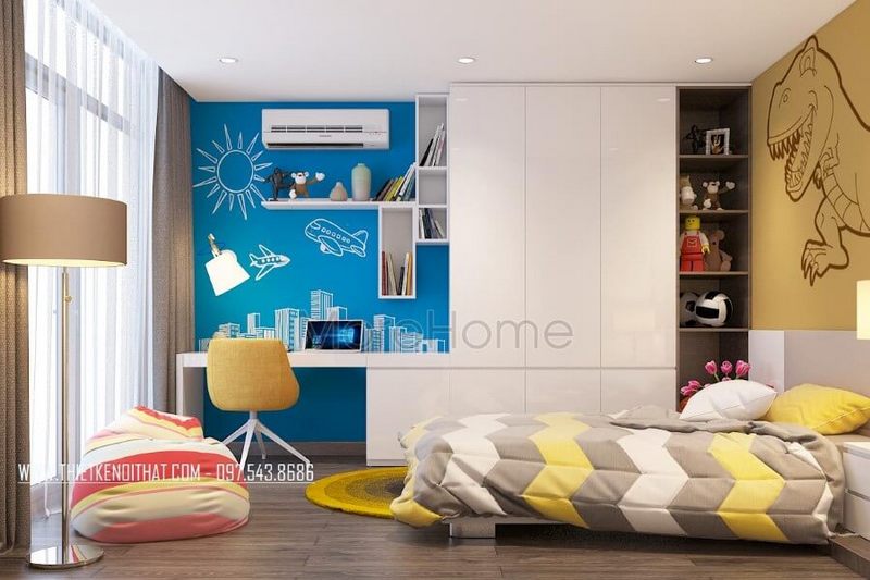 Tranh dán tường đầy ngộ nghĩnh mang lại cho trẻ sự thích thú, chắc chắn rằng con bạn sẽ vô cùng yêu thích không gian căn phòng của mình đấy nhé!